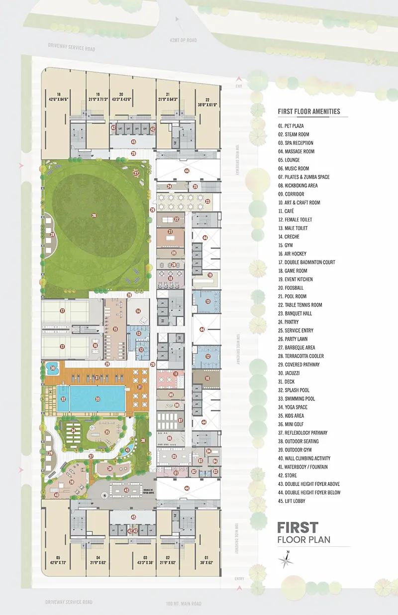 Siban Gift City Strategic Location Map